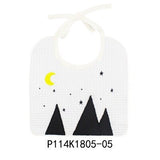 For Boy and Girl Babies ,100% Cotton and Waterproof Apron.