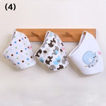 3 Pieces / Group Of Cotton Babador Bandana For Newborn Babies