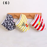 3 Pieces / Group Of Cotton Babador Bandana For Newborn Babies