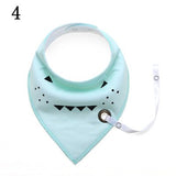 Bandana and Pacifier Holder for Newborn Babies