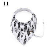 Bandana and Pacifier Holder for Newborn Babies