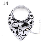 Bandana and Pacifier Holder for Newborn Babies