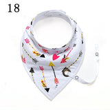 Bandana and Pacifier Holder for Newborn Babies