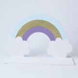 Nordic Style Rainbow Wall Shelf Modern Shelf Children's Room Decoration