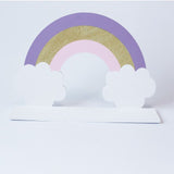 Nordic Style Rainbow Wall Shelf Modern Shelf Children's Room Decoration