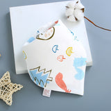 Triangular, Cotton Flamingo Pattern Apron