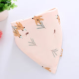 Triangular, Cotton Flamingo Pattern Apron