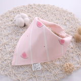 Triangular, Cotton Flamingo Pattern Apron