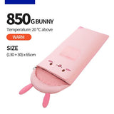 Sleeping Bag in The Form of Rabbits, Anti - Kick Preventive